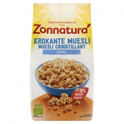 Zonnatura Krokante muesli naturel bio